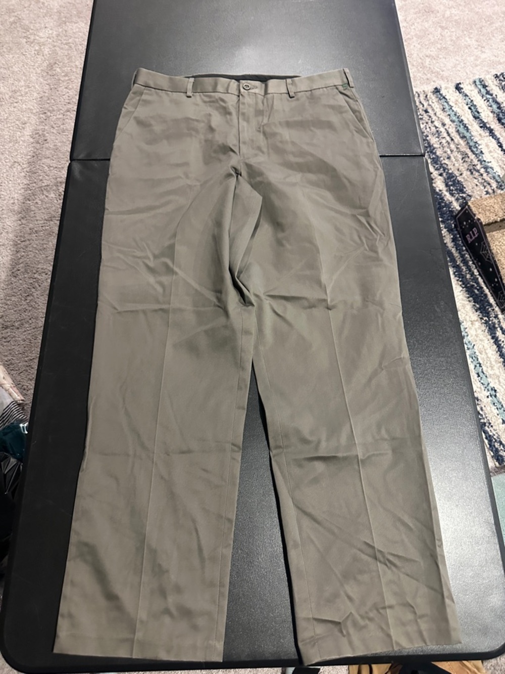 Dockers Men's Olive Dress Slacks